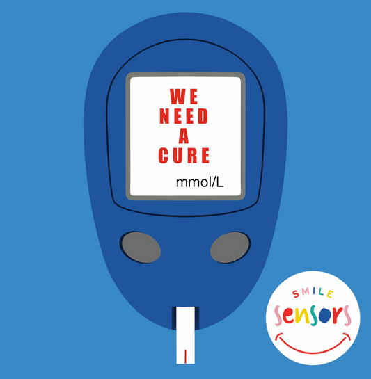 SmileSensors 'We need a cure' Diabetes Awareness Month message