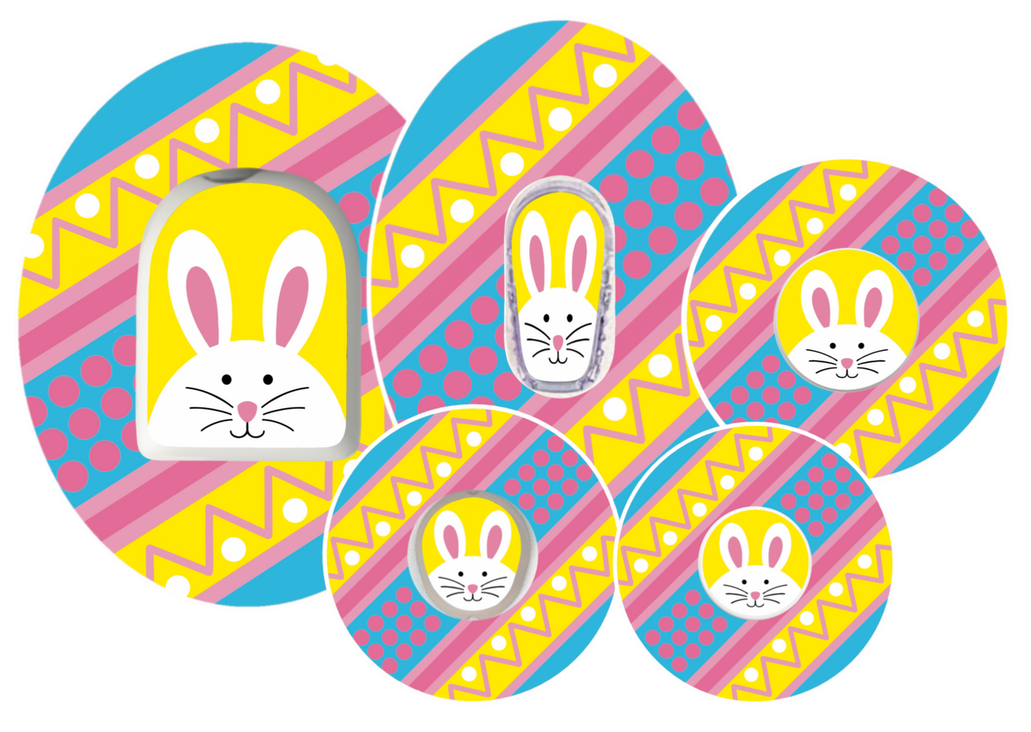 Bunny Egg Patches