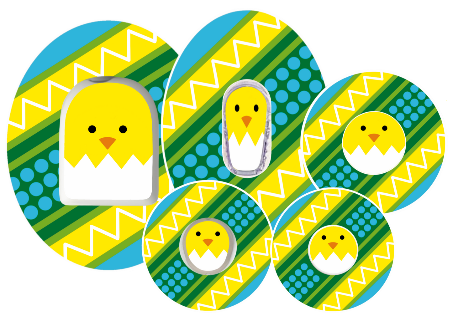 Chick Egg Patches