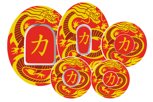 Chinese Dragon Patches