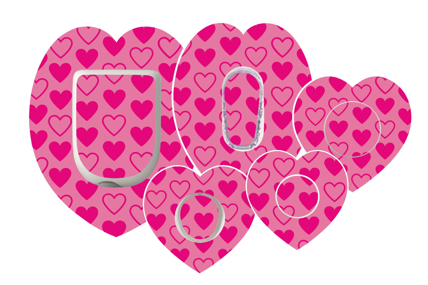 Cute Heart Patches