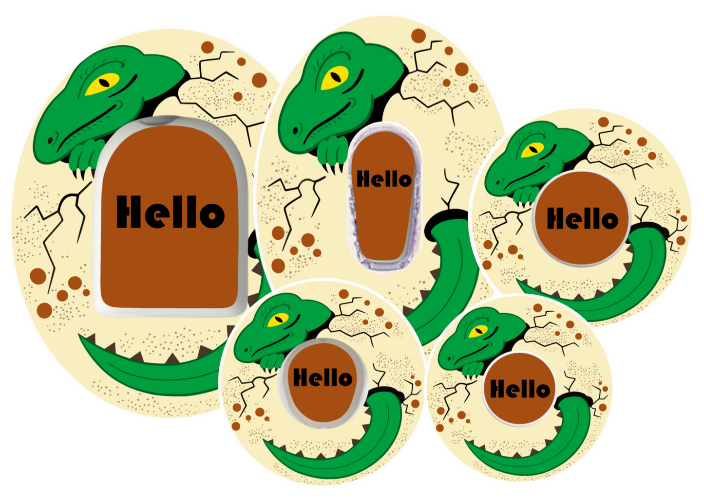 Deano Dino Patches