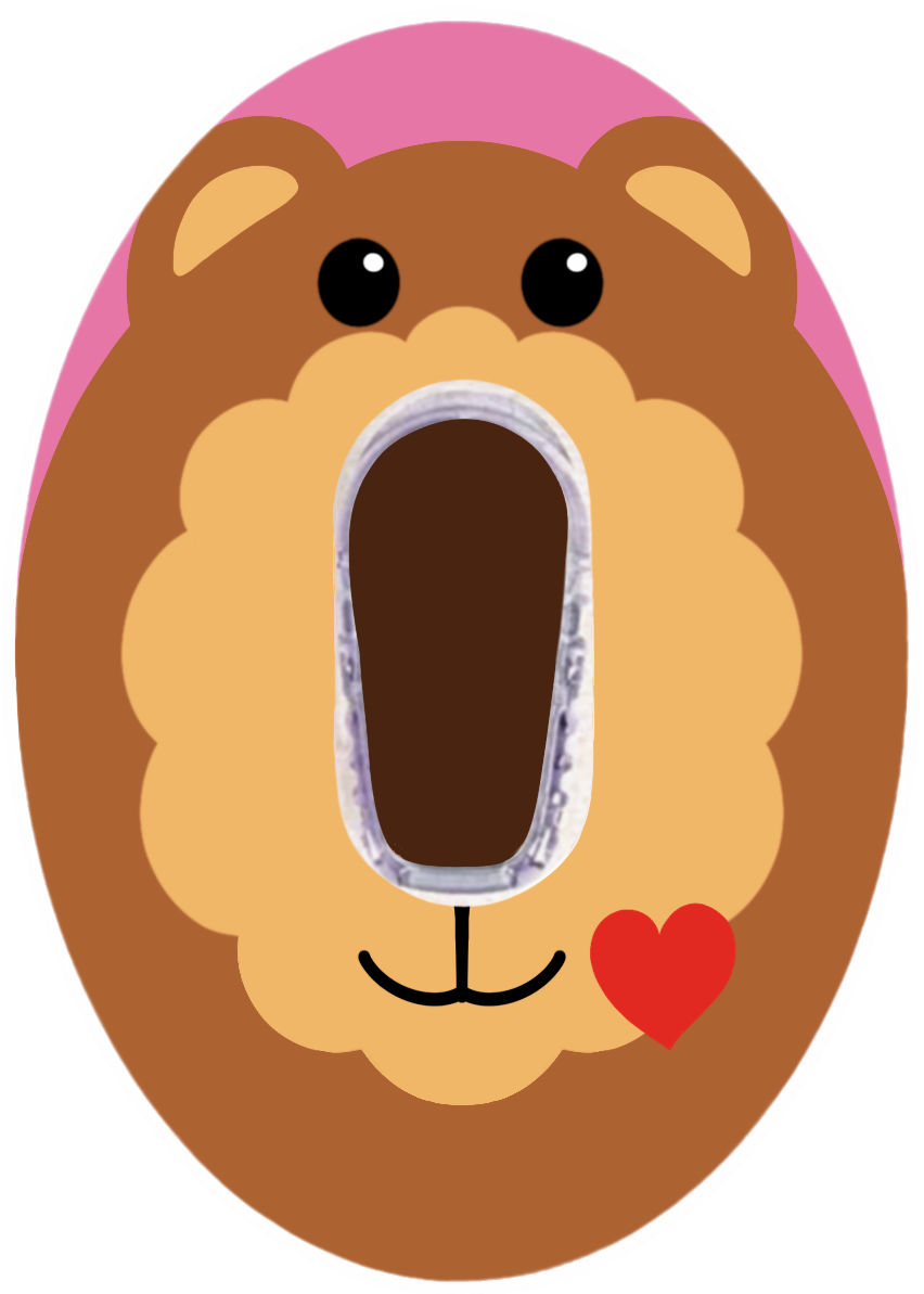 Bear Heart Patches