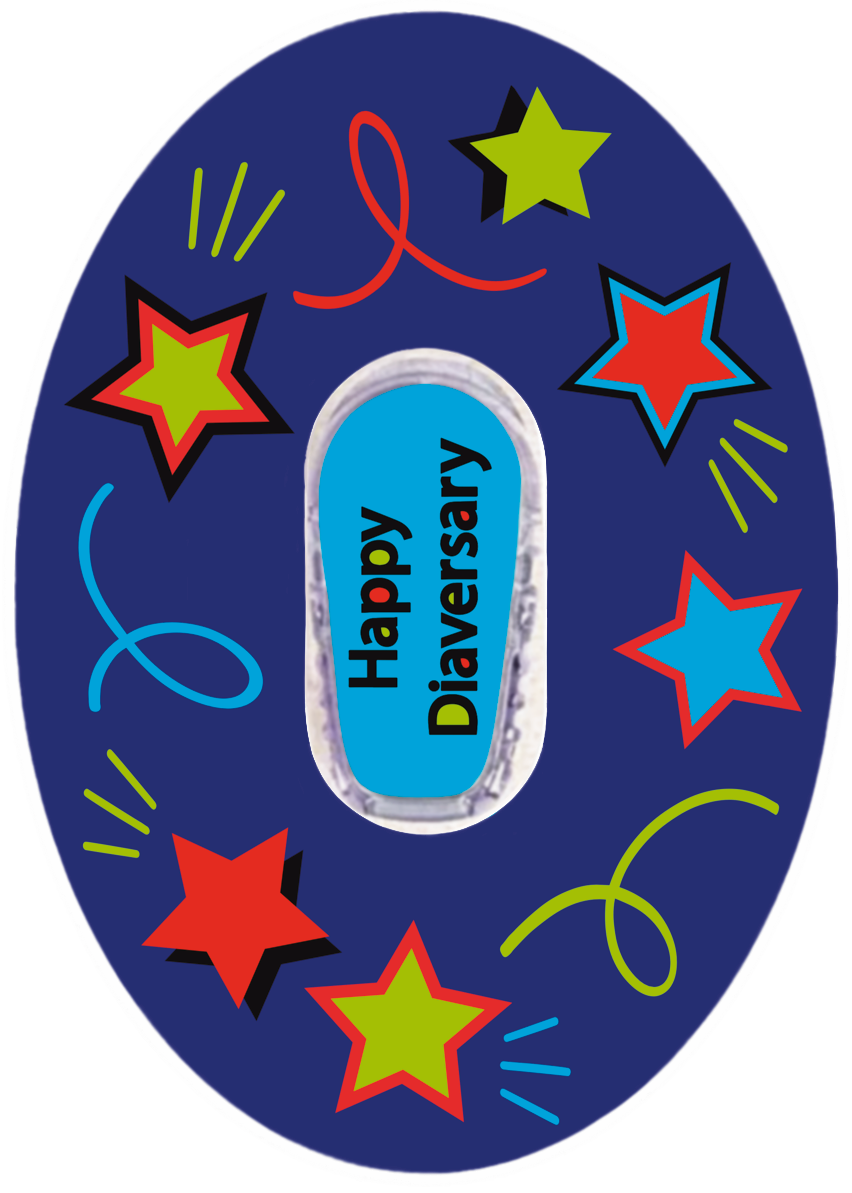 Happy Diaversary Patches