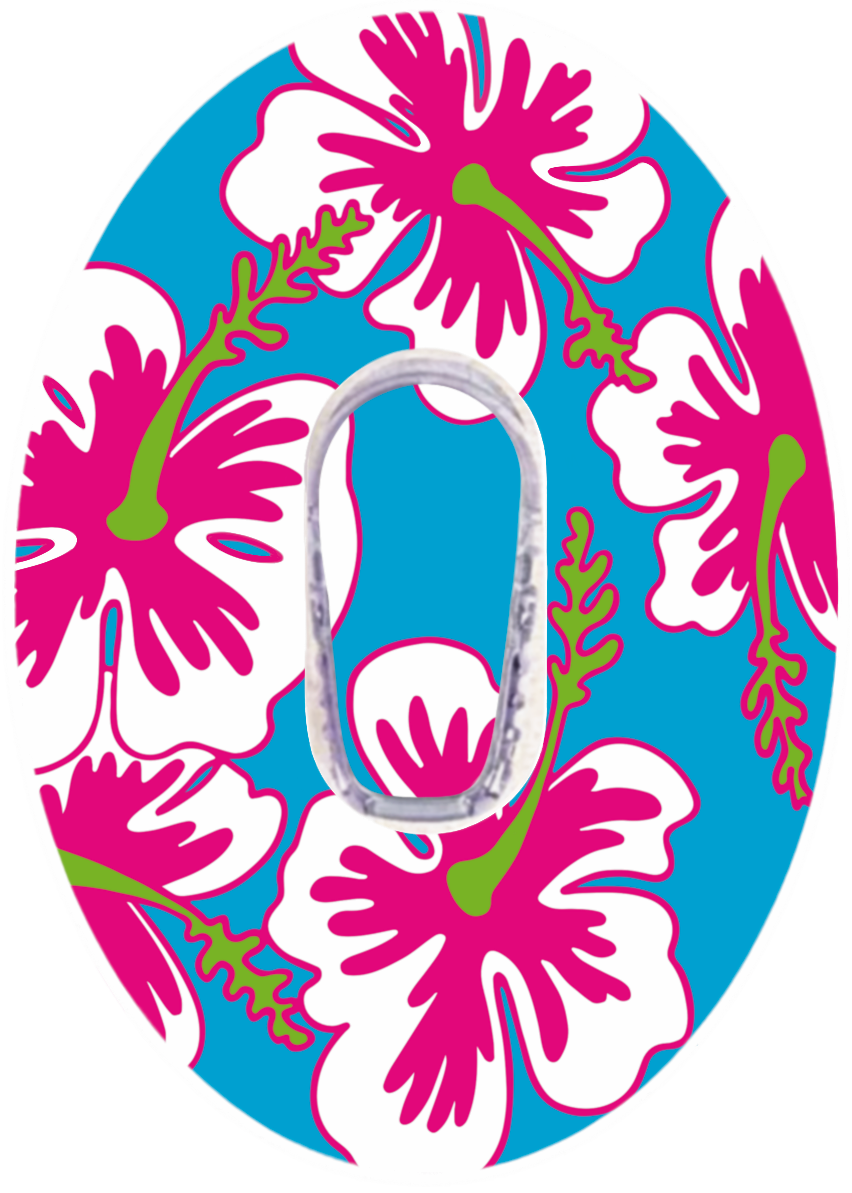 Pink Hawaii Patches