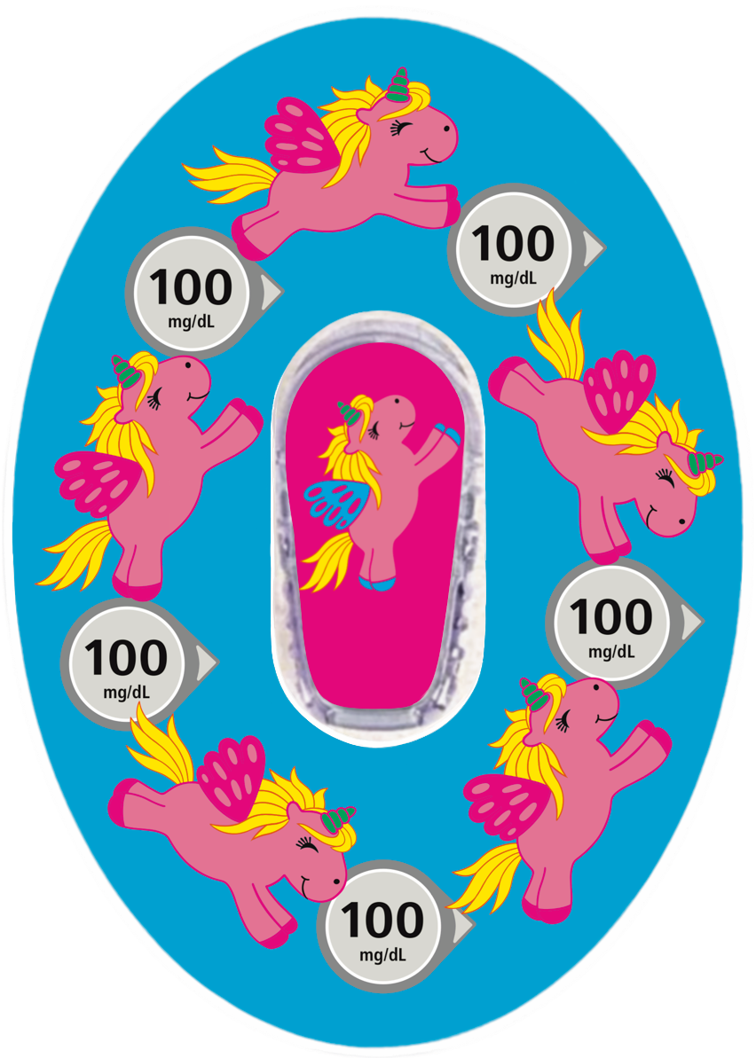 Unicorns (100 mg/dL) Patches