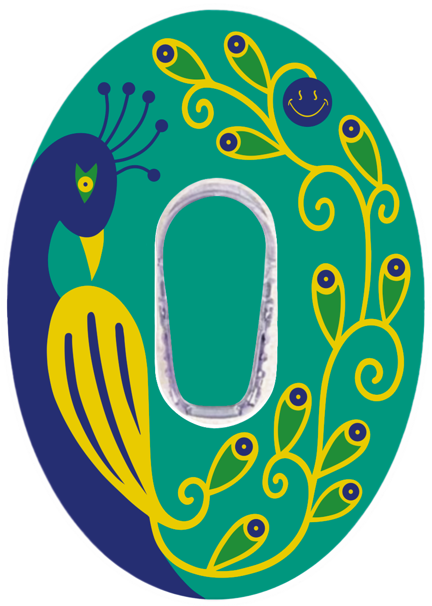 Wild Peacock Patches