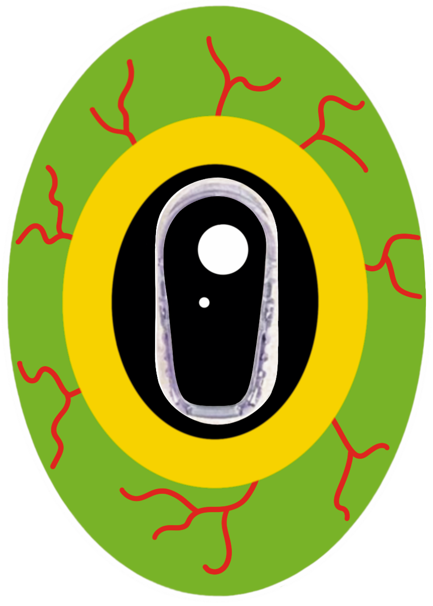 Zombie Eyeball Patches