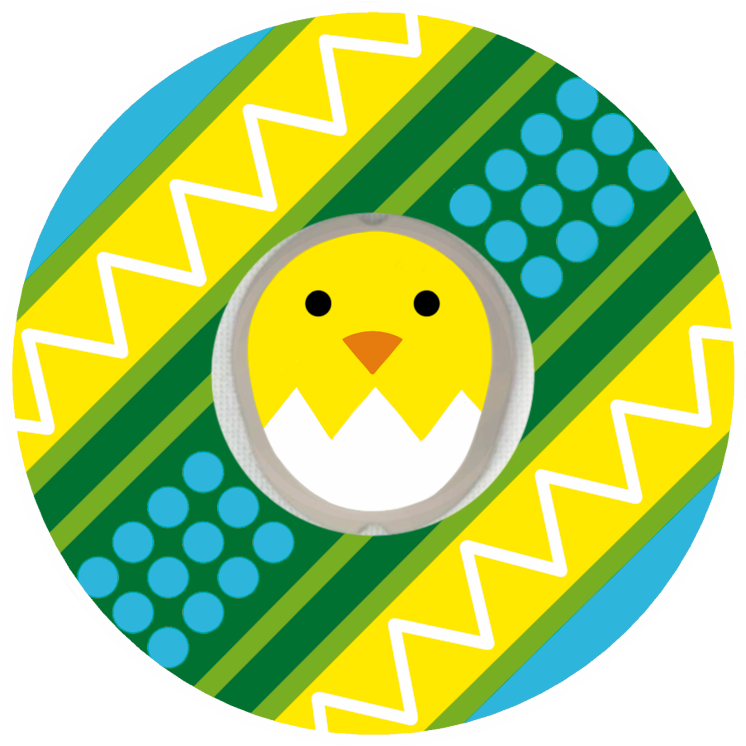 Chick Egg Patches