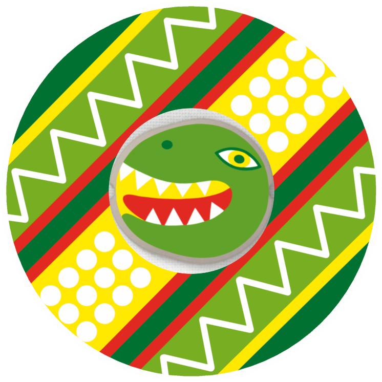 Dino Egg Patches