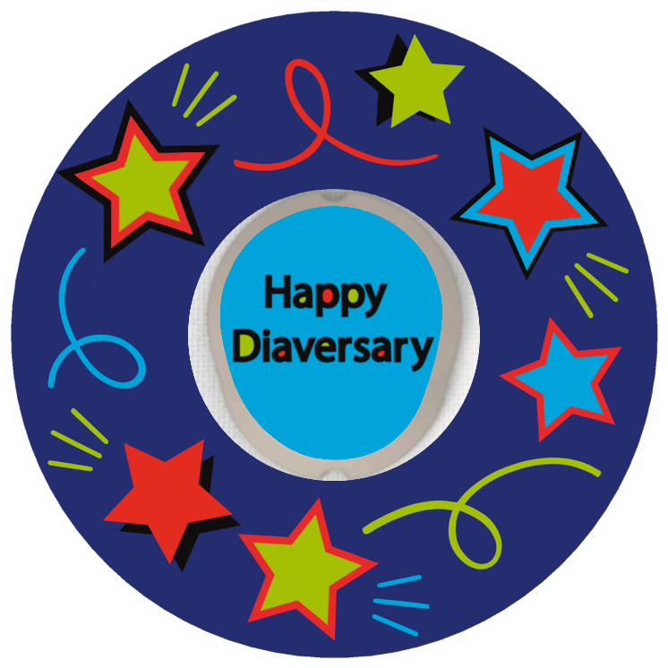 Happy Diaversary Patches