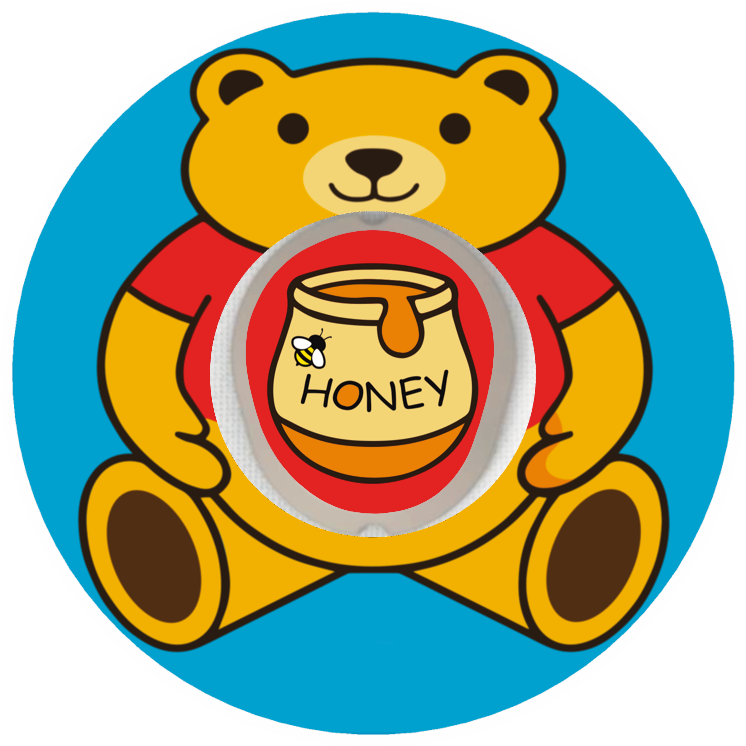 Honey Bear Patches