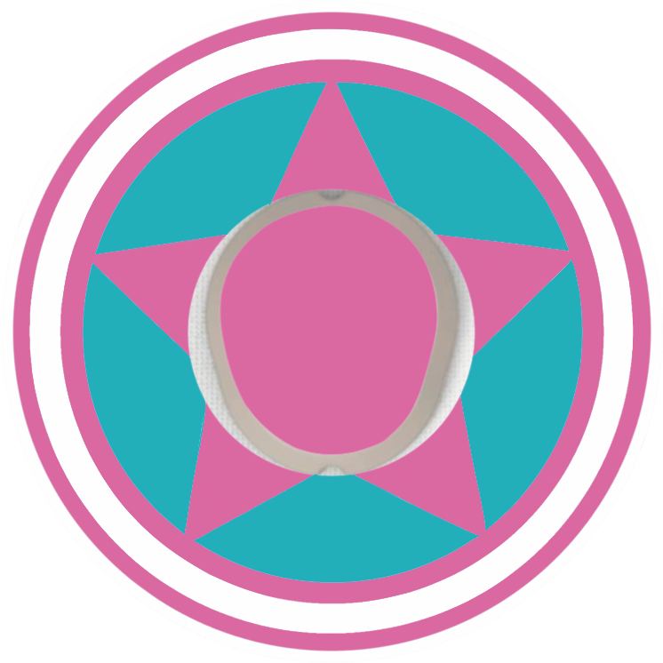 Pink Star Patches