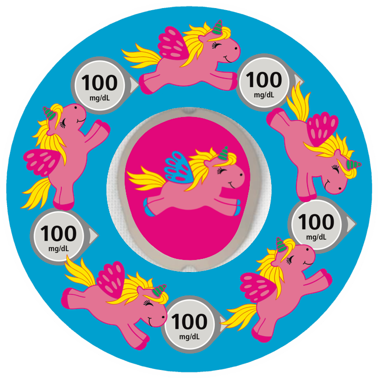 Unicorns (100 mg/dL) Patches