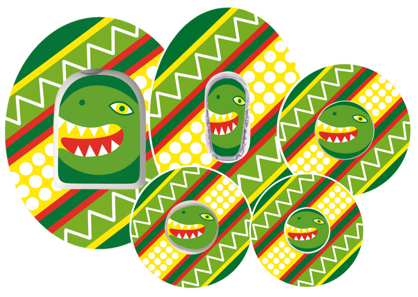 Dino Egg Patches
