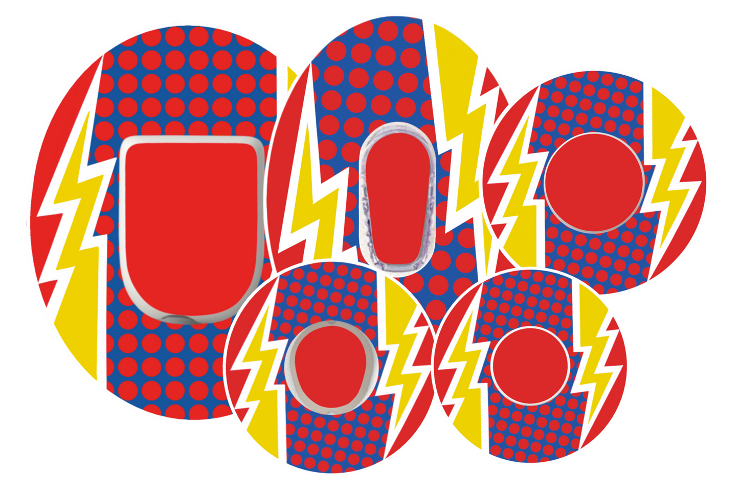 Flash Red Patches