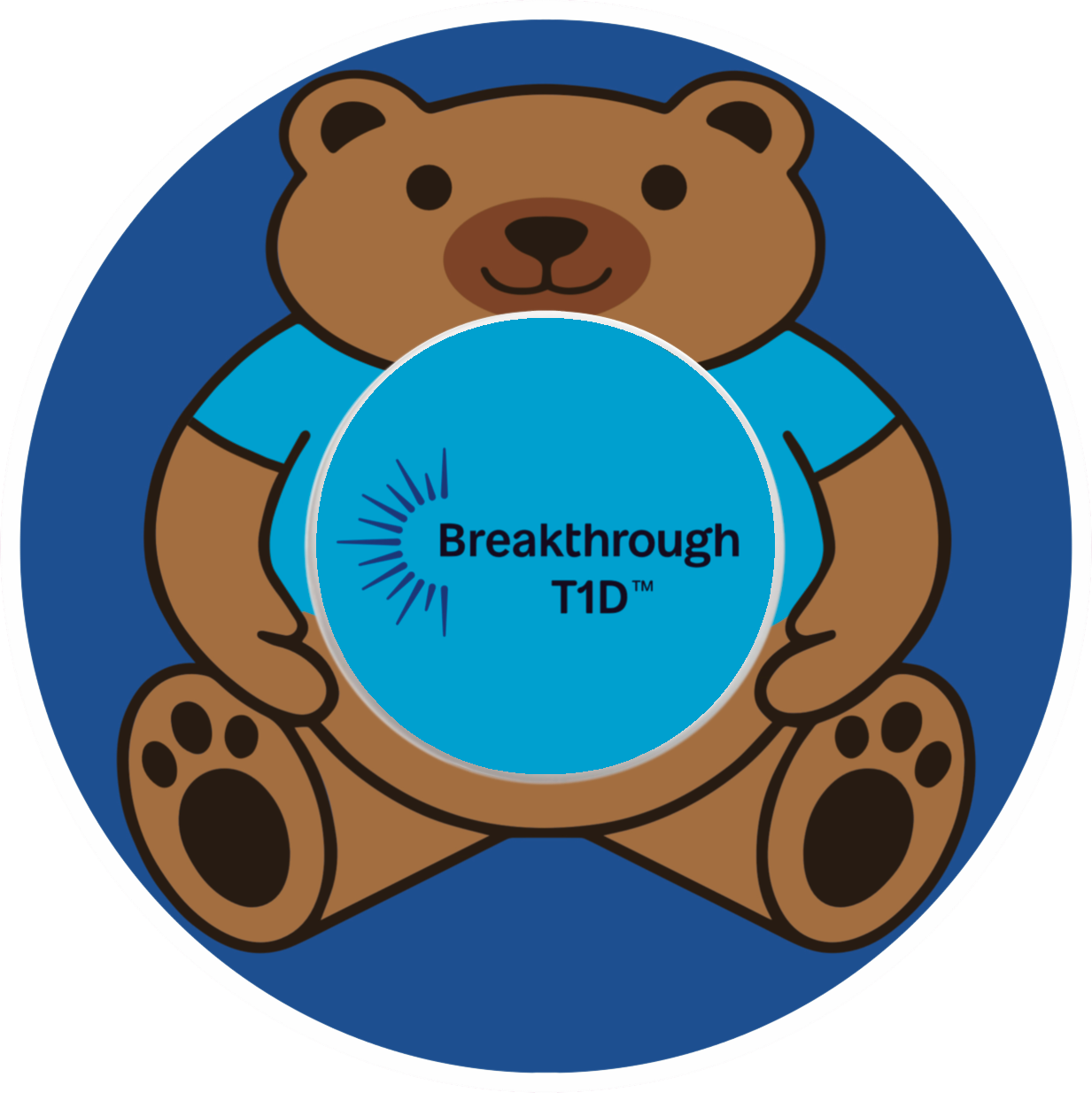 Breakthrough T1D Bear Patches