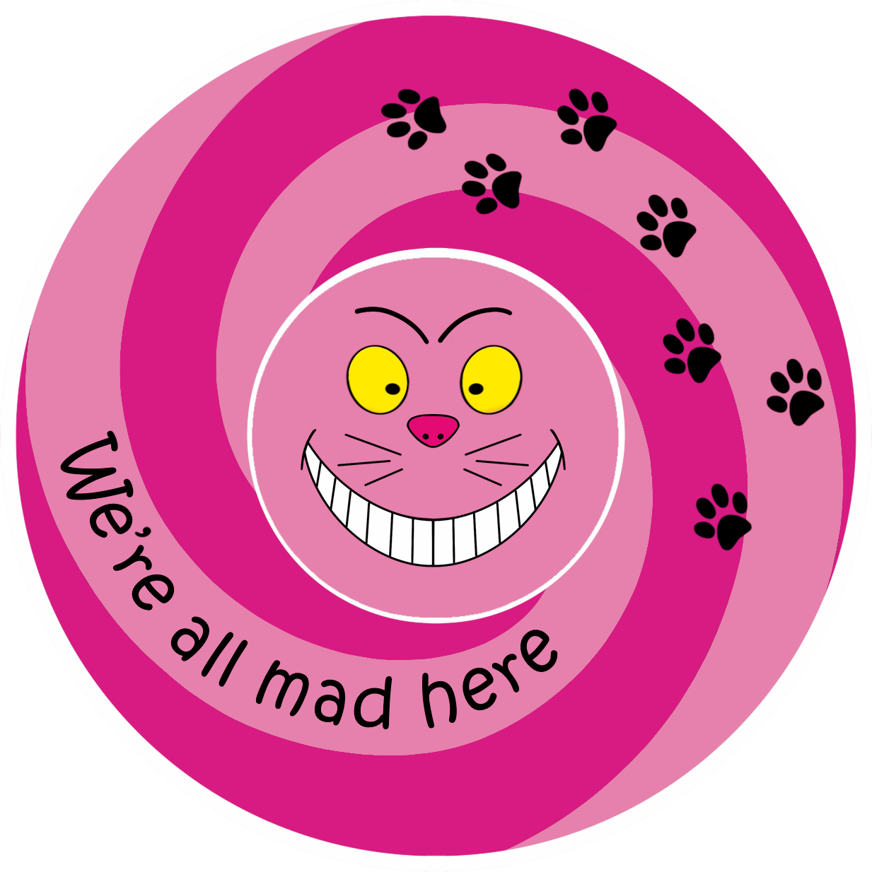 Cheshire Cat Patches