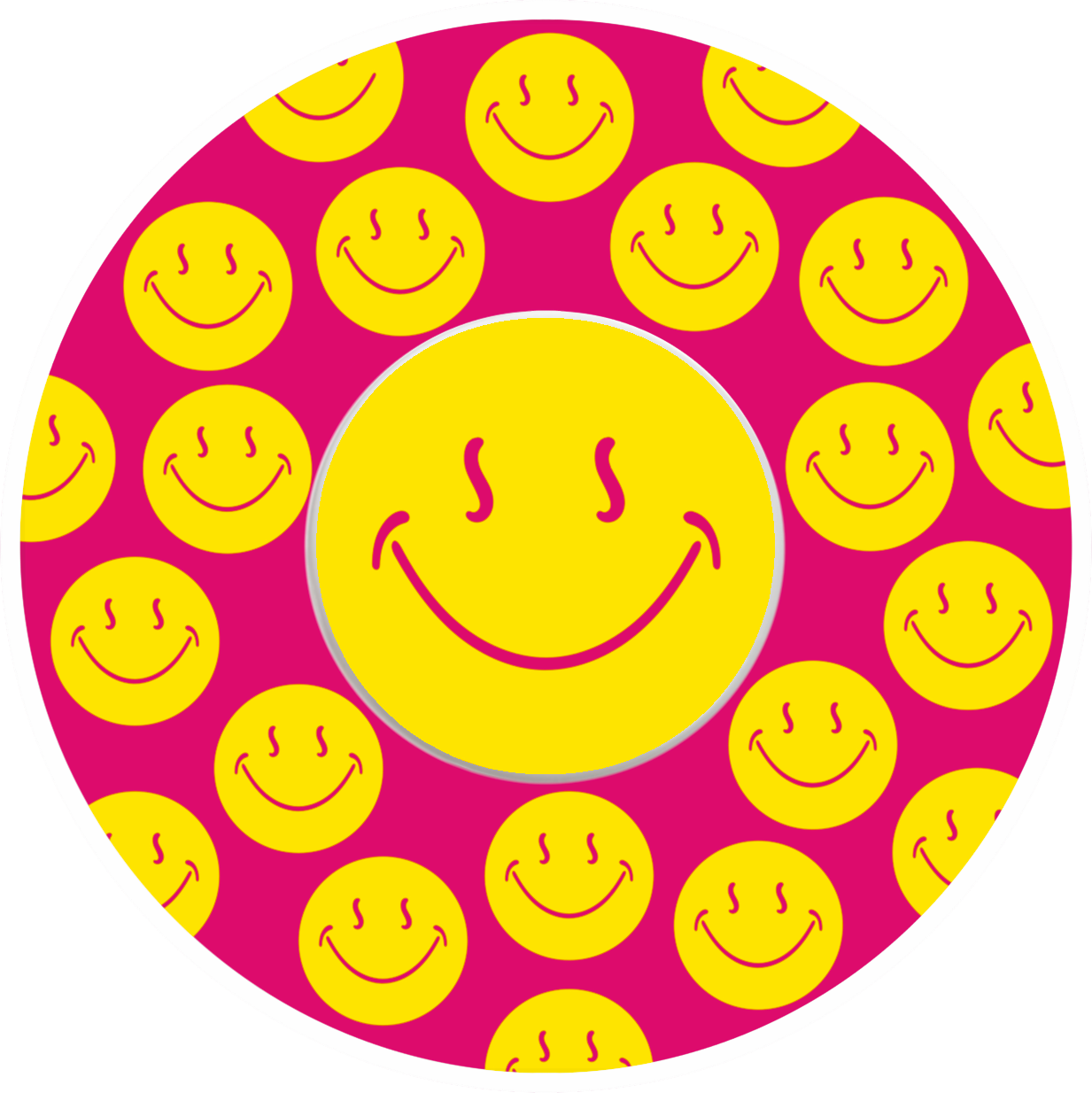 Smiley Pink Patches