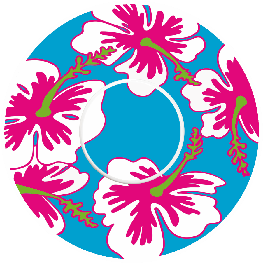 Pink Hawaii Patches