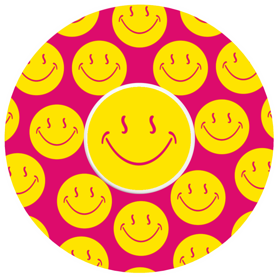 Smiley Pink Patches