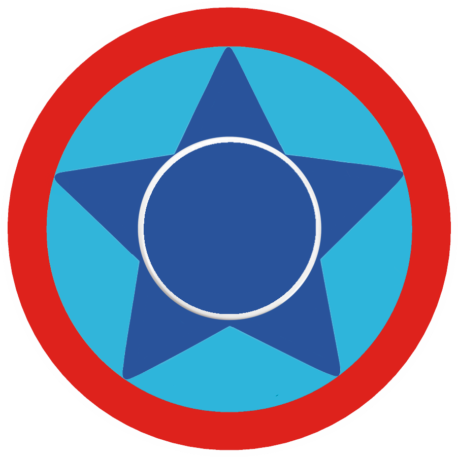 Blue Star Patches