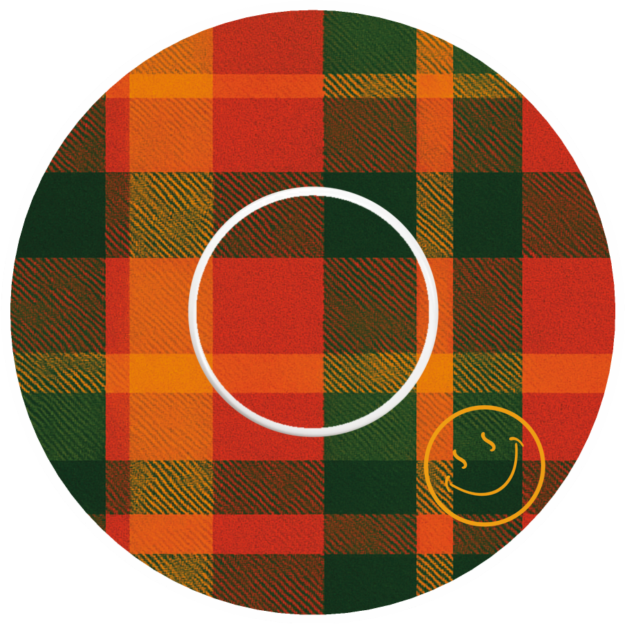 Tartan Amber Patches