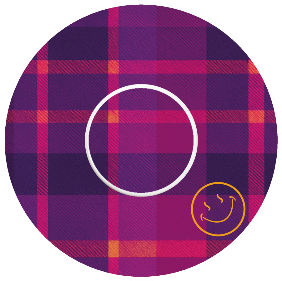Tartan Thistle Patches