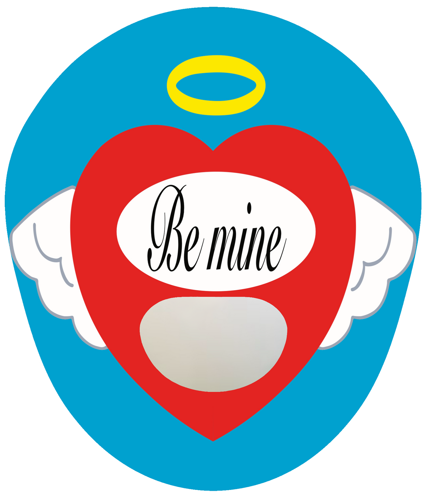 Guardian Enlite CGM patch Be Mine Valentine’s tattoo design | SmileSensors