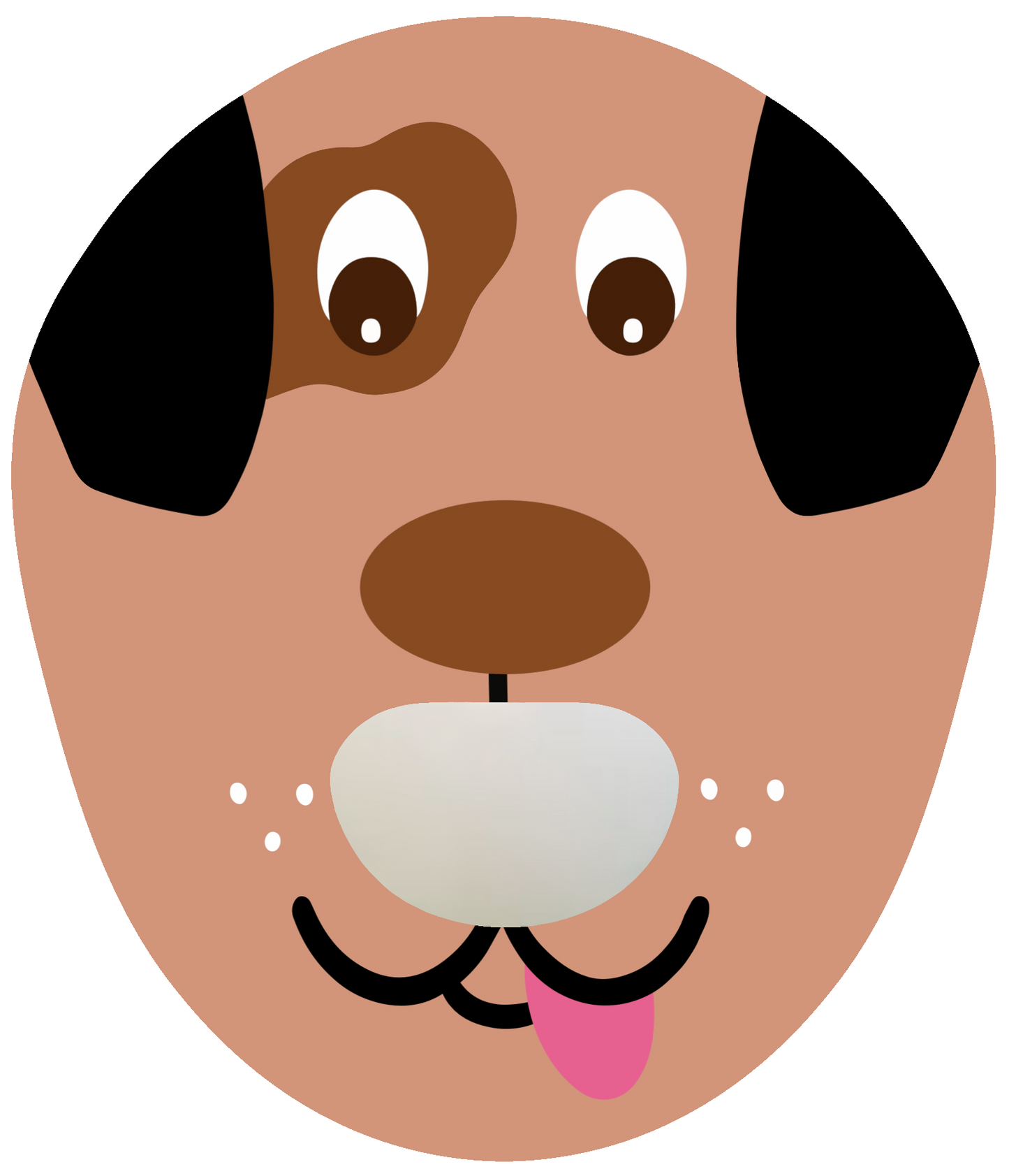 Doggy waterproof CGM Patch for Medtronic adhesive by SmileSensors