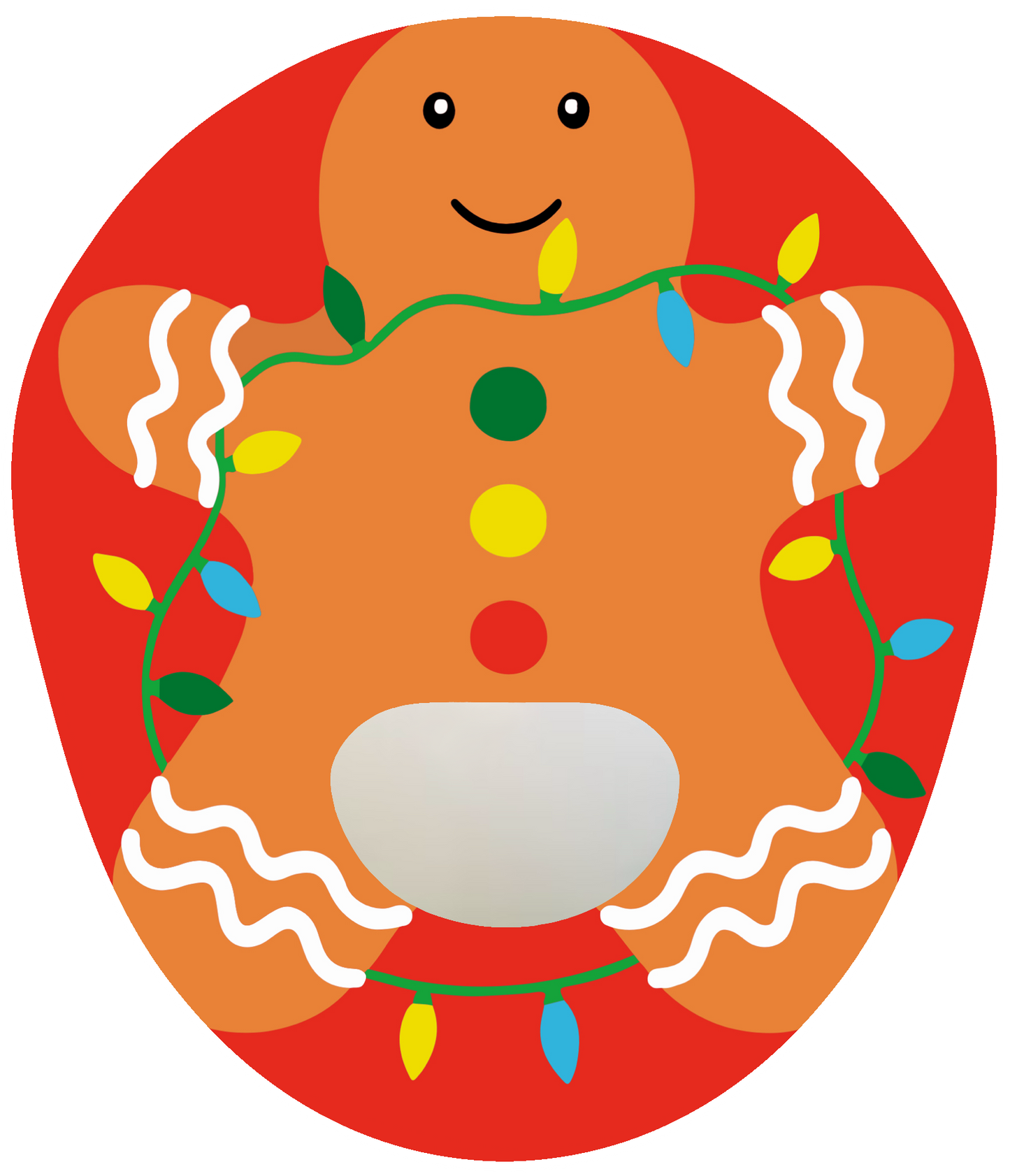 Gingerbread Man Patches