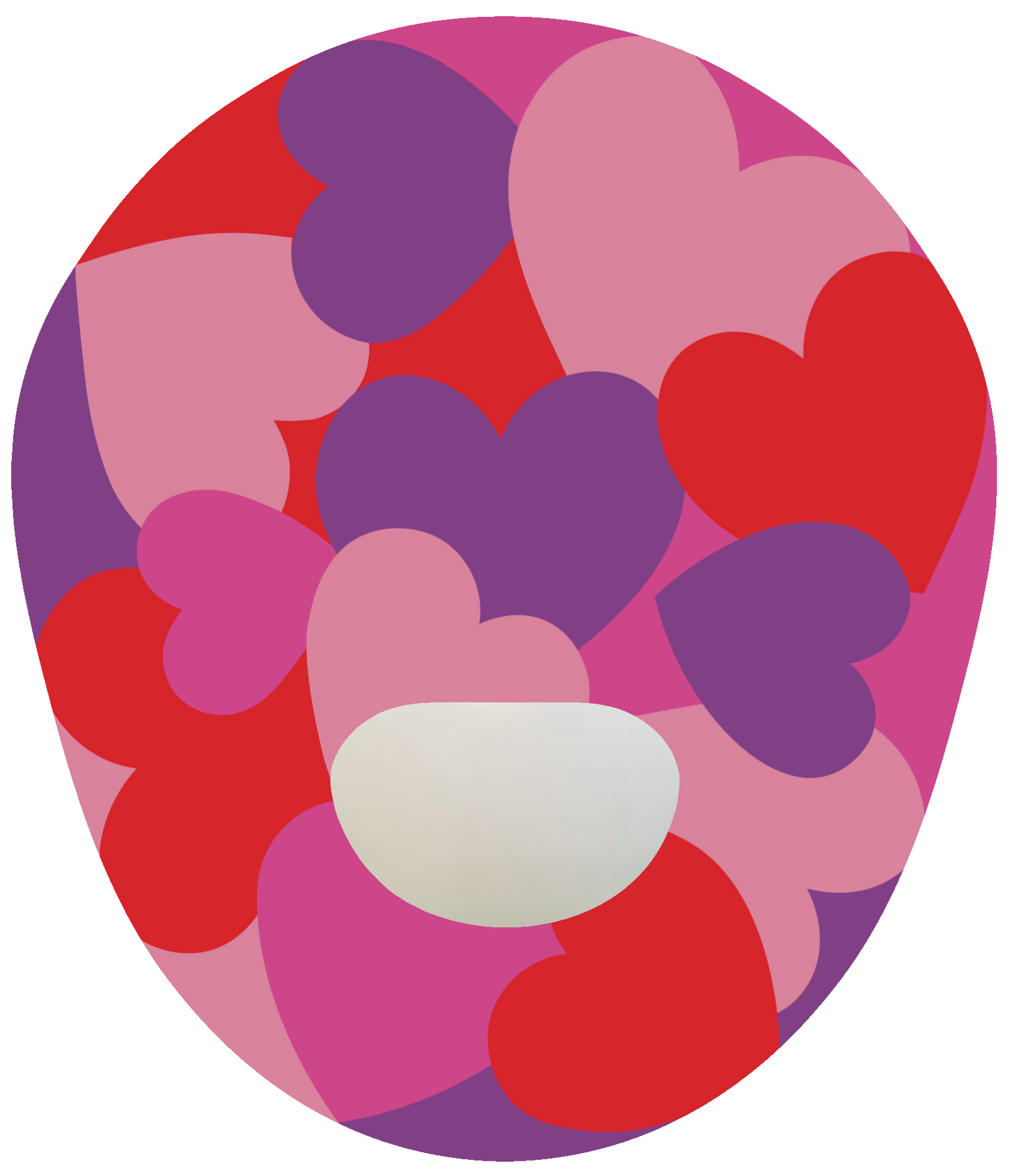 Hearts Guardian Enlite CGM patch for Valentine’s Day by SmileSensors