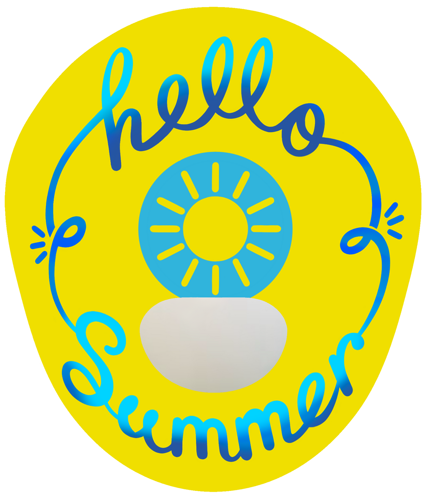 Hello Summer waterproof CGM Patch for Medtronic adhesive by SmileSensors
