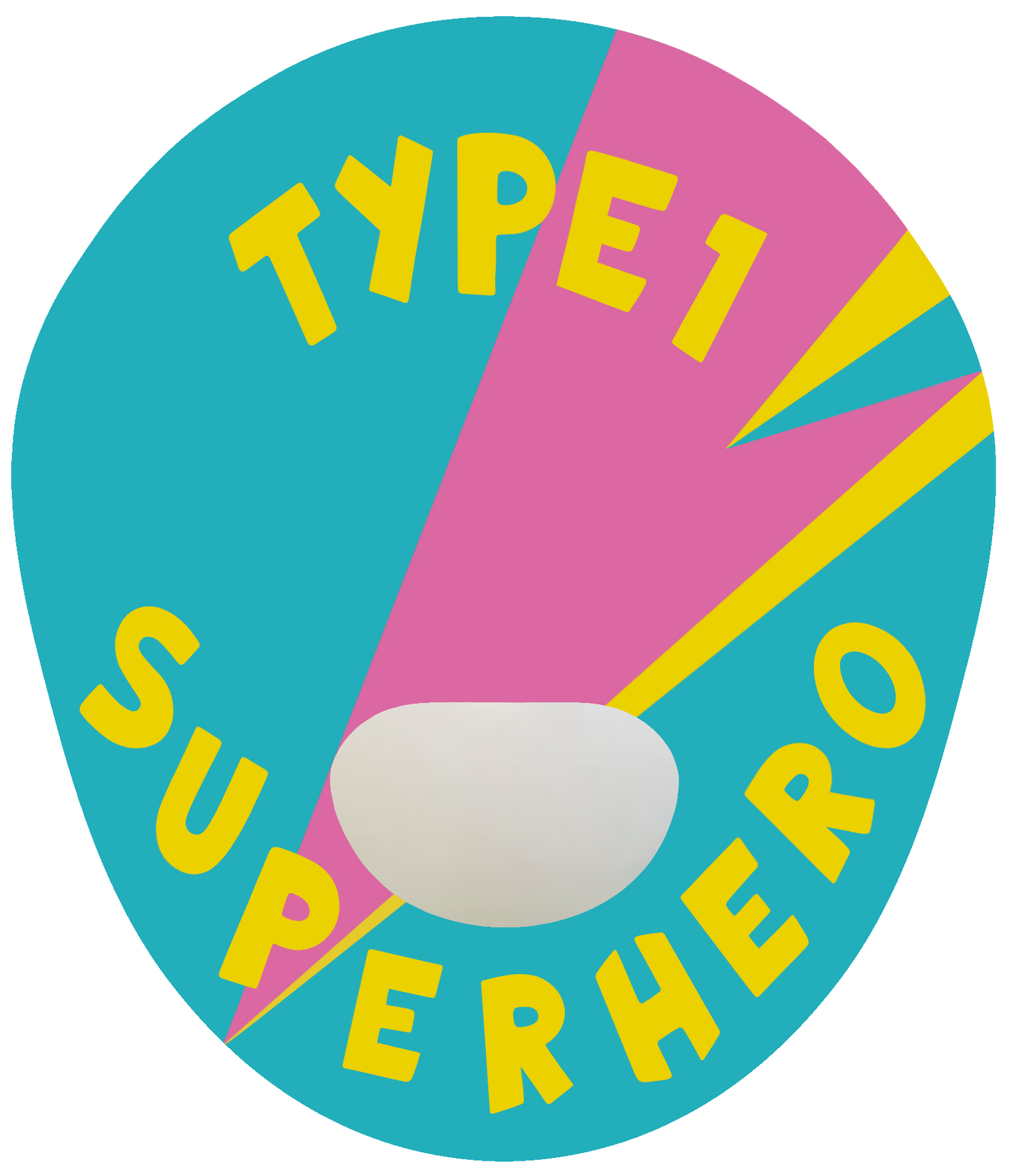 Type 1 Superhero waterproof CGM Patch for Medtronic adhesive by SmileSensors