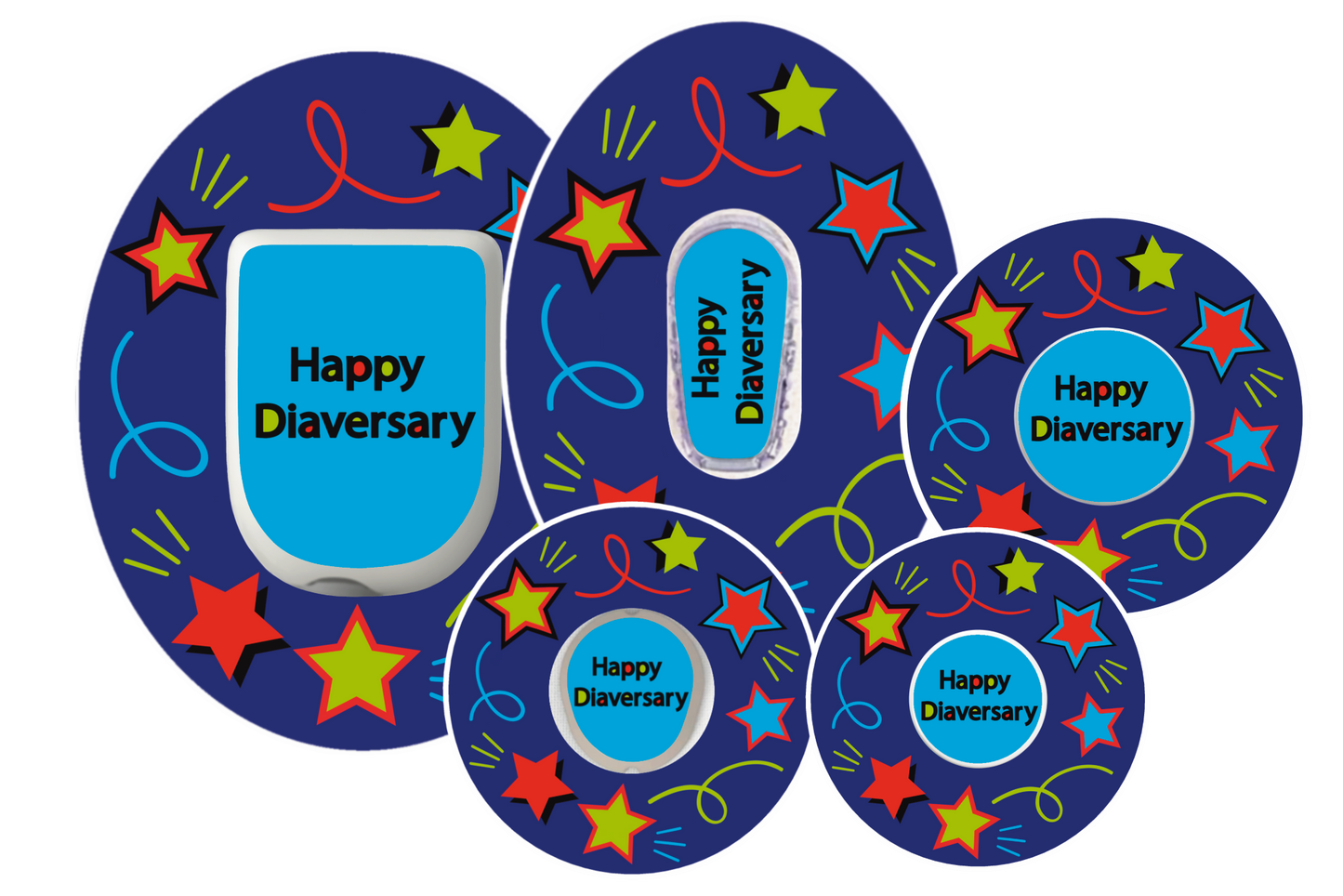 Happy Diaversary Patches