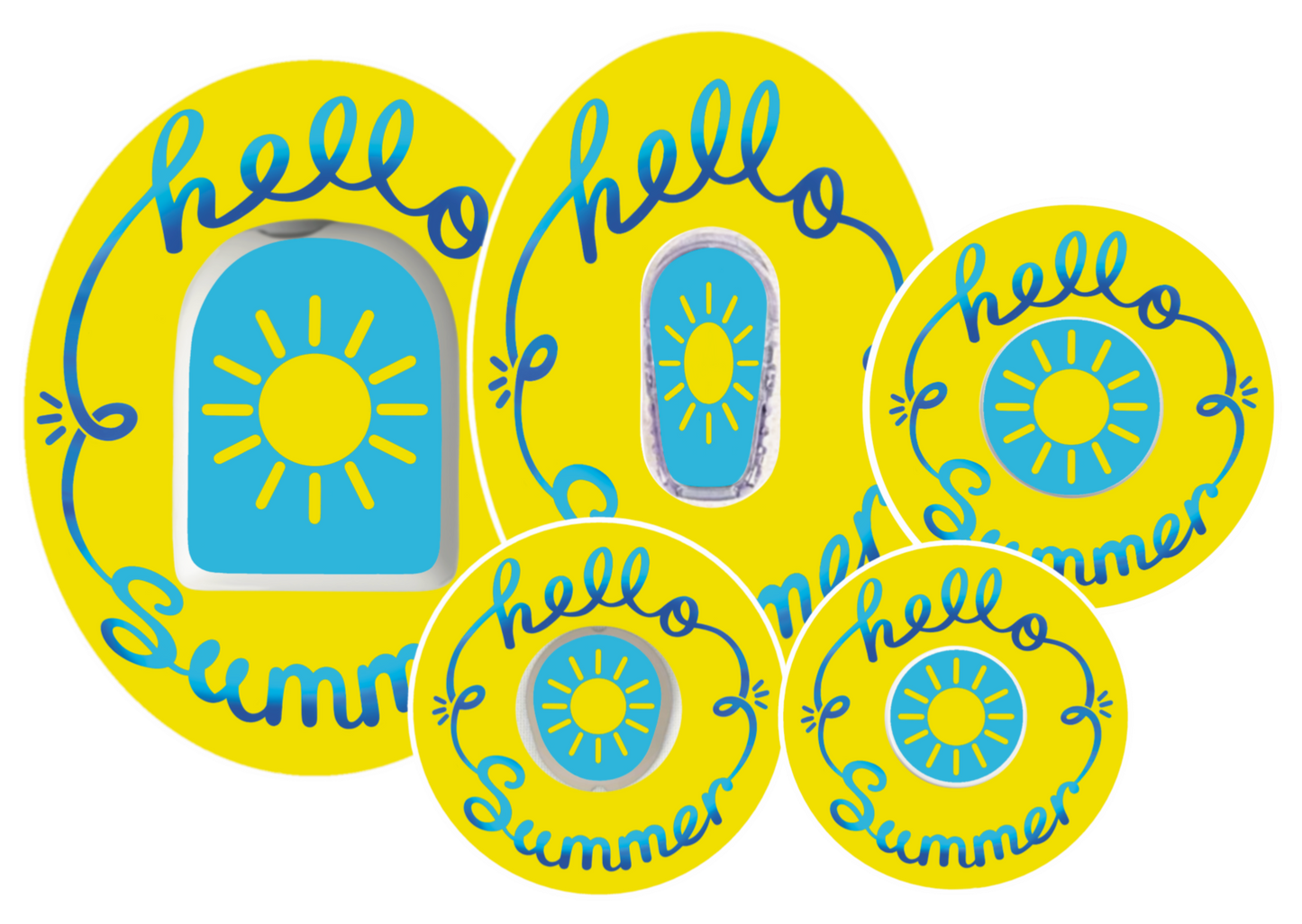 Hello Summer Patches