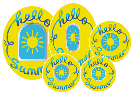 Hello Summer Patches