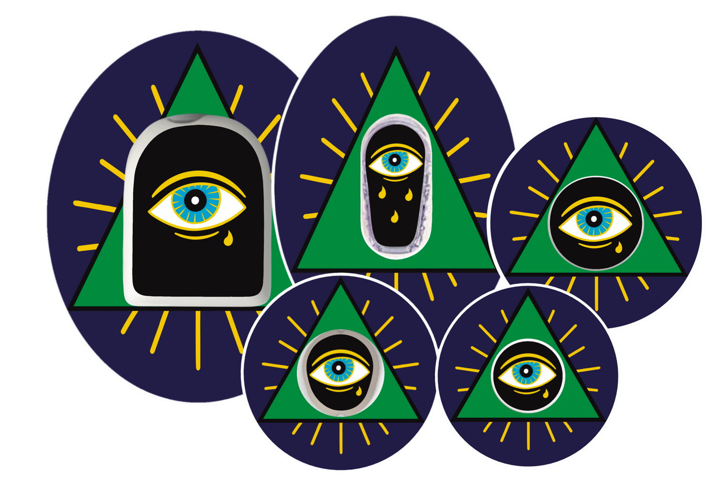 Illuminati Patches