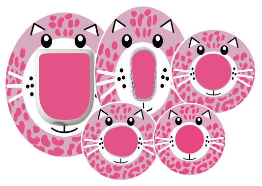 Pink Leopard Patches