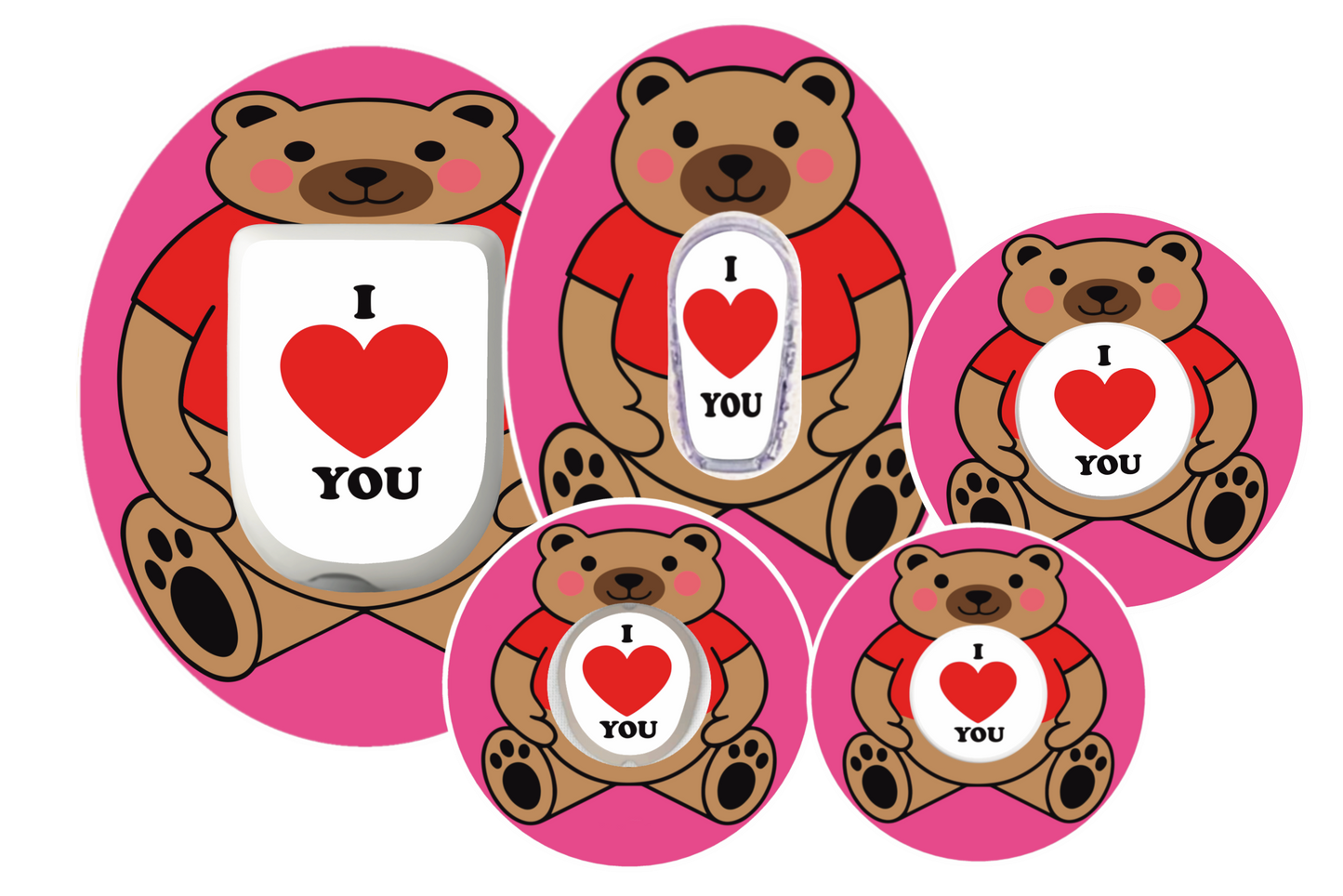 Love Bear Patches