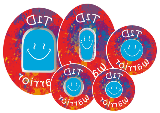 Mirror T1D Warrior Patches