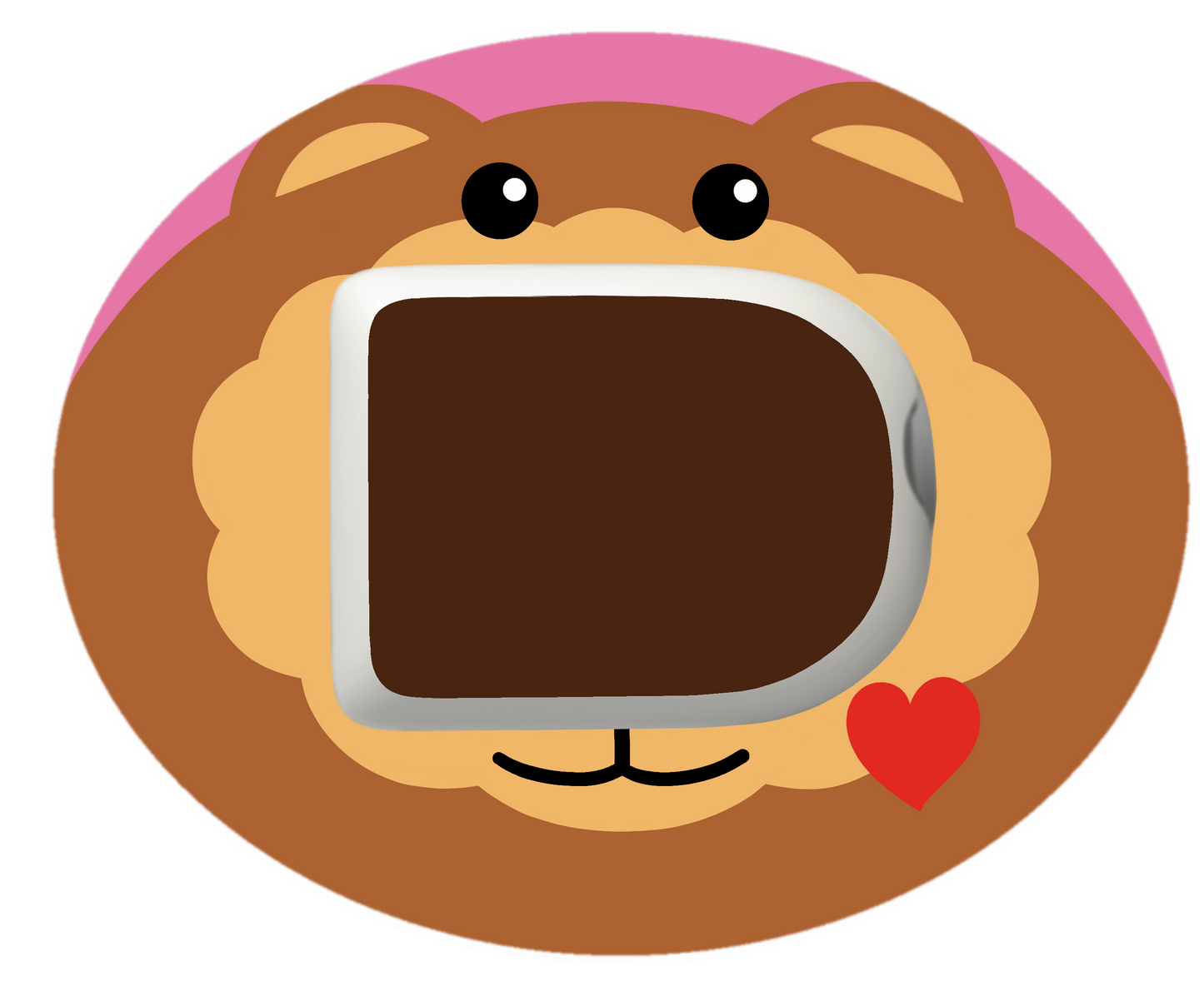 Bear Heart Patches