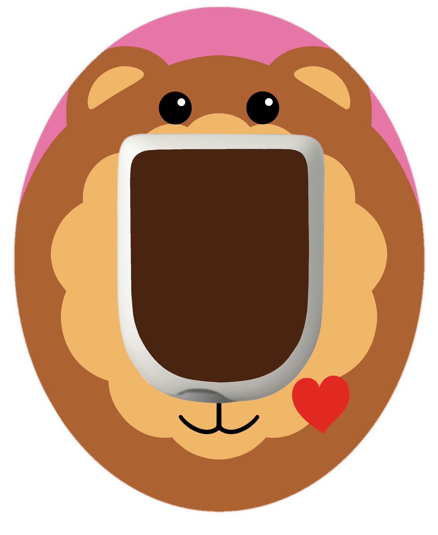Bear Heart Patches