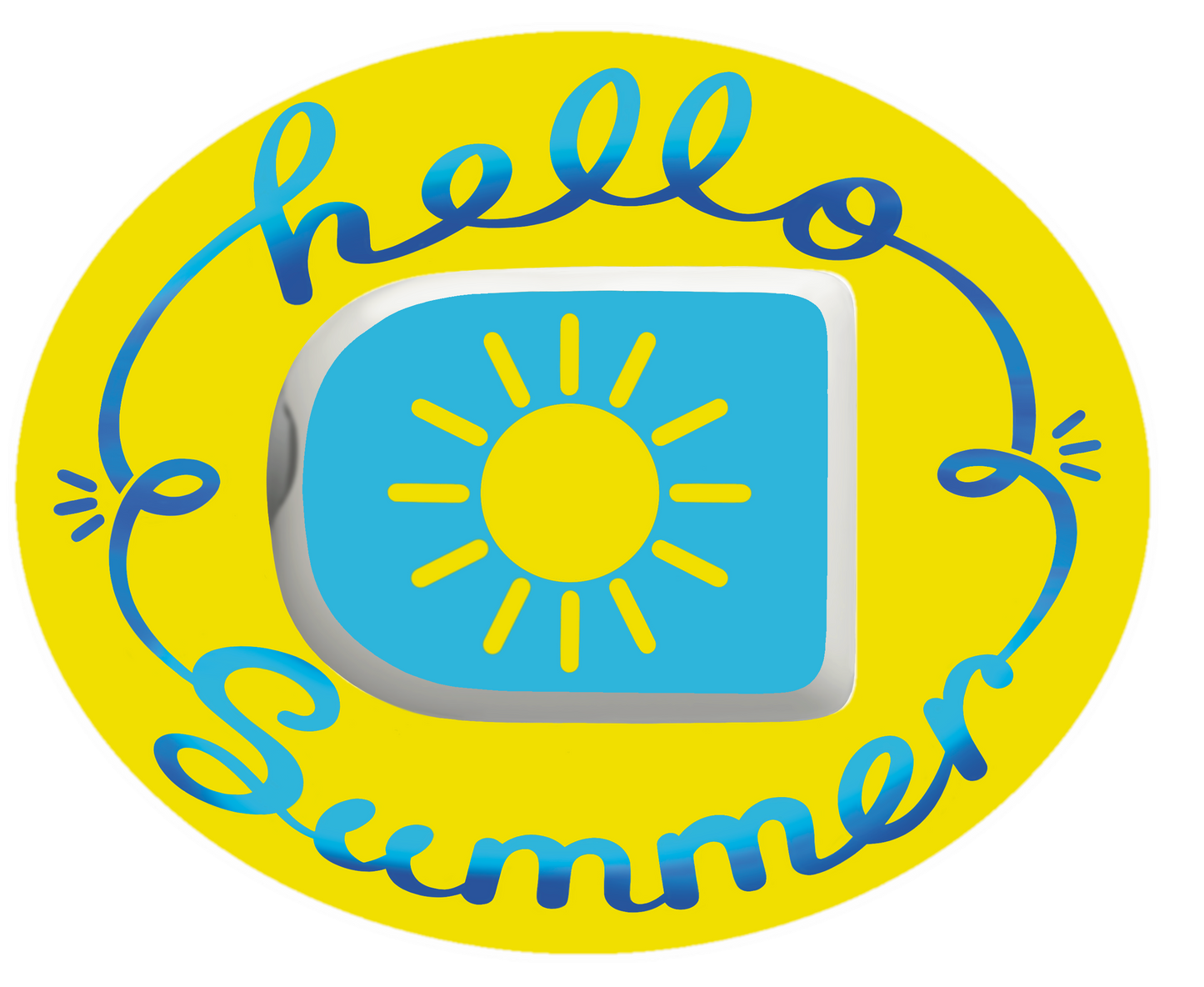 Hello Summer Patches