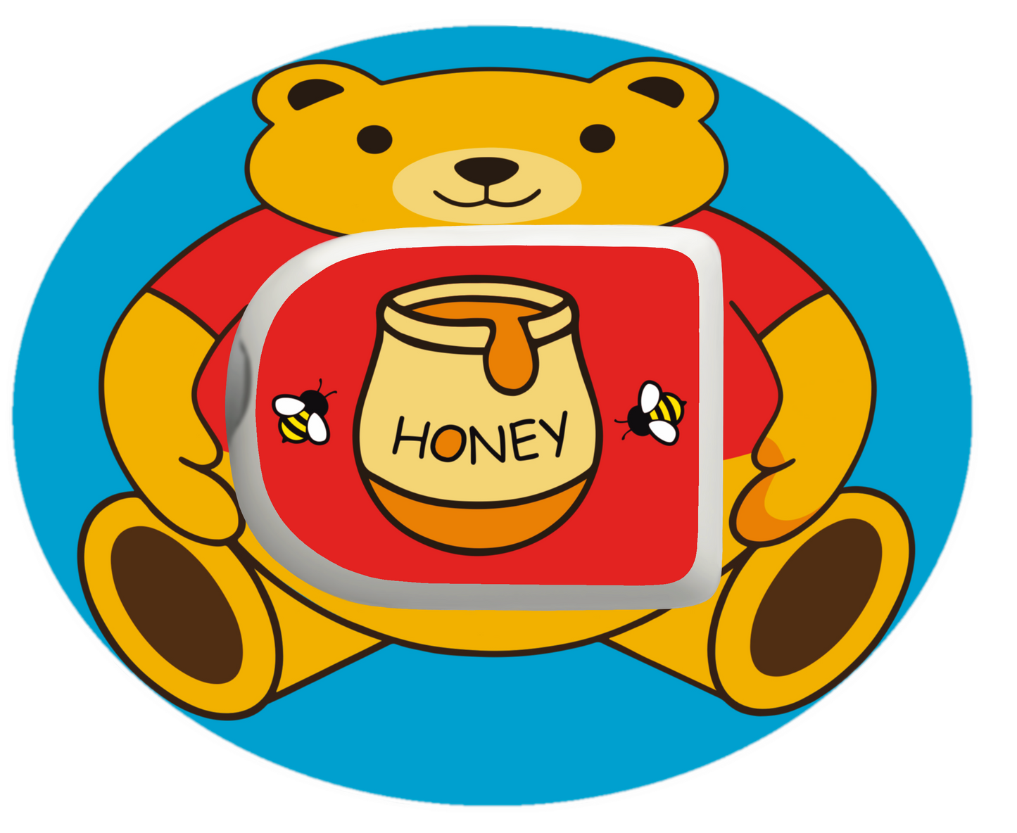 Honey Bear Patches