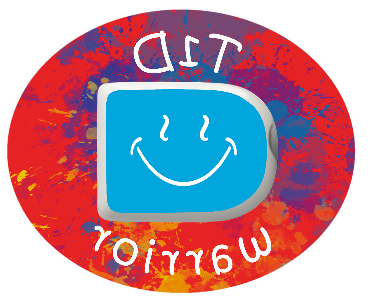 Mirror T1D Warrior Patches