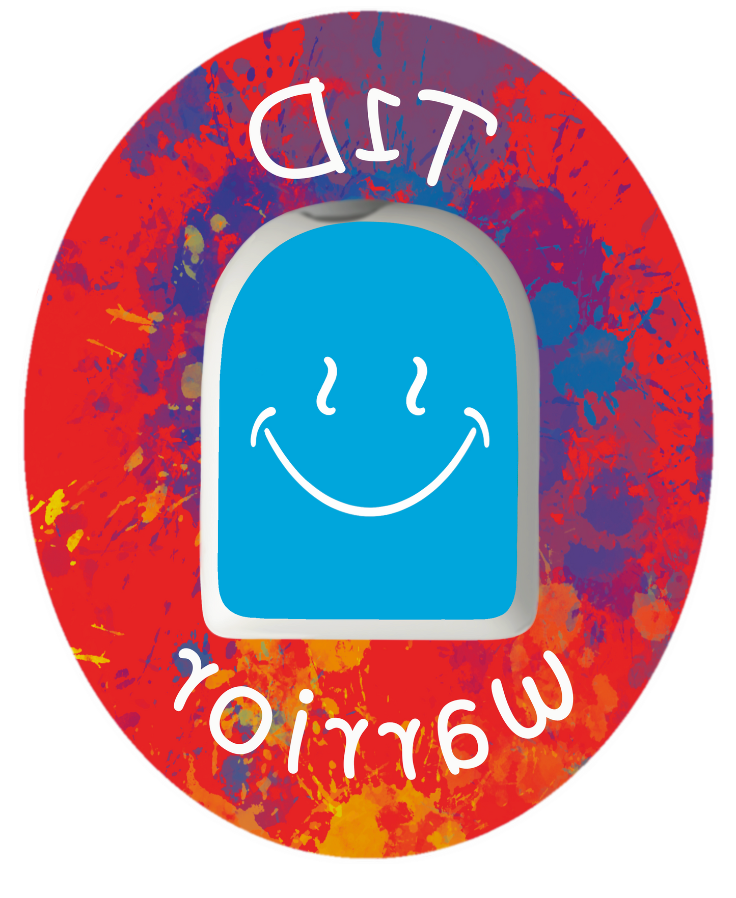 Mirror T1D Warrior Patches
