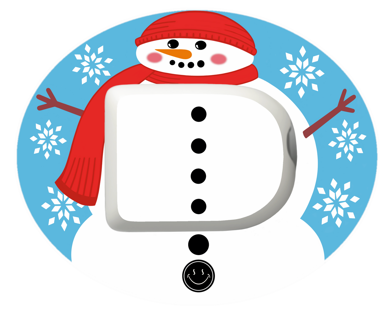 Snowman Patches