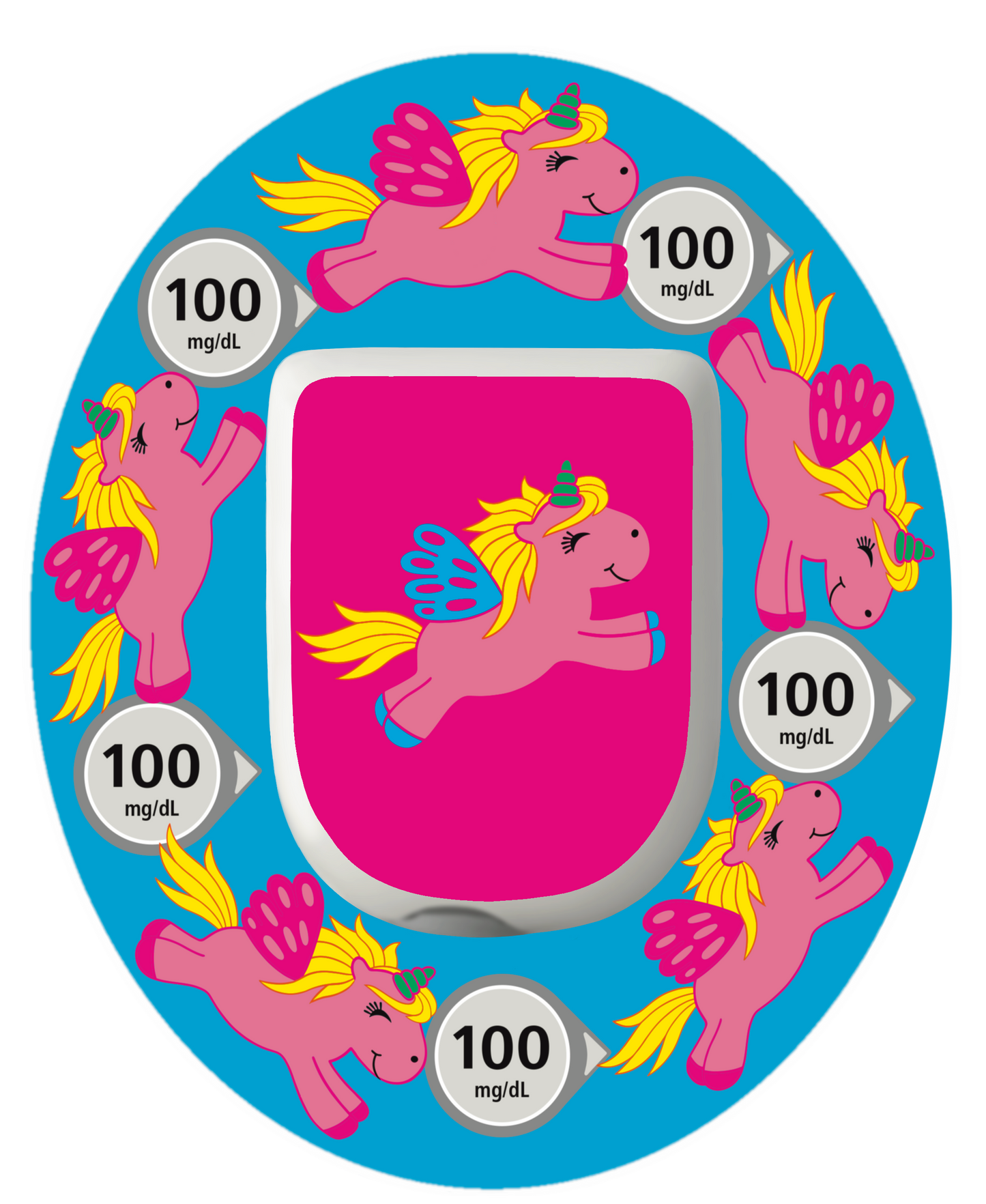 Unicorns (100 mg/dL) Patches