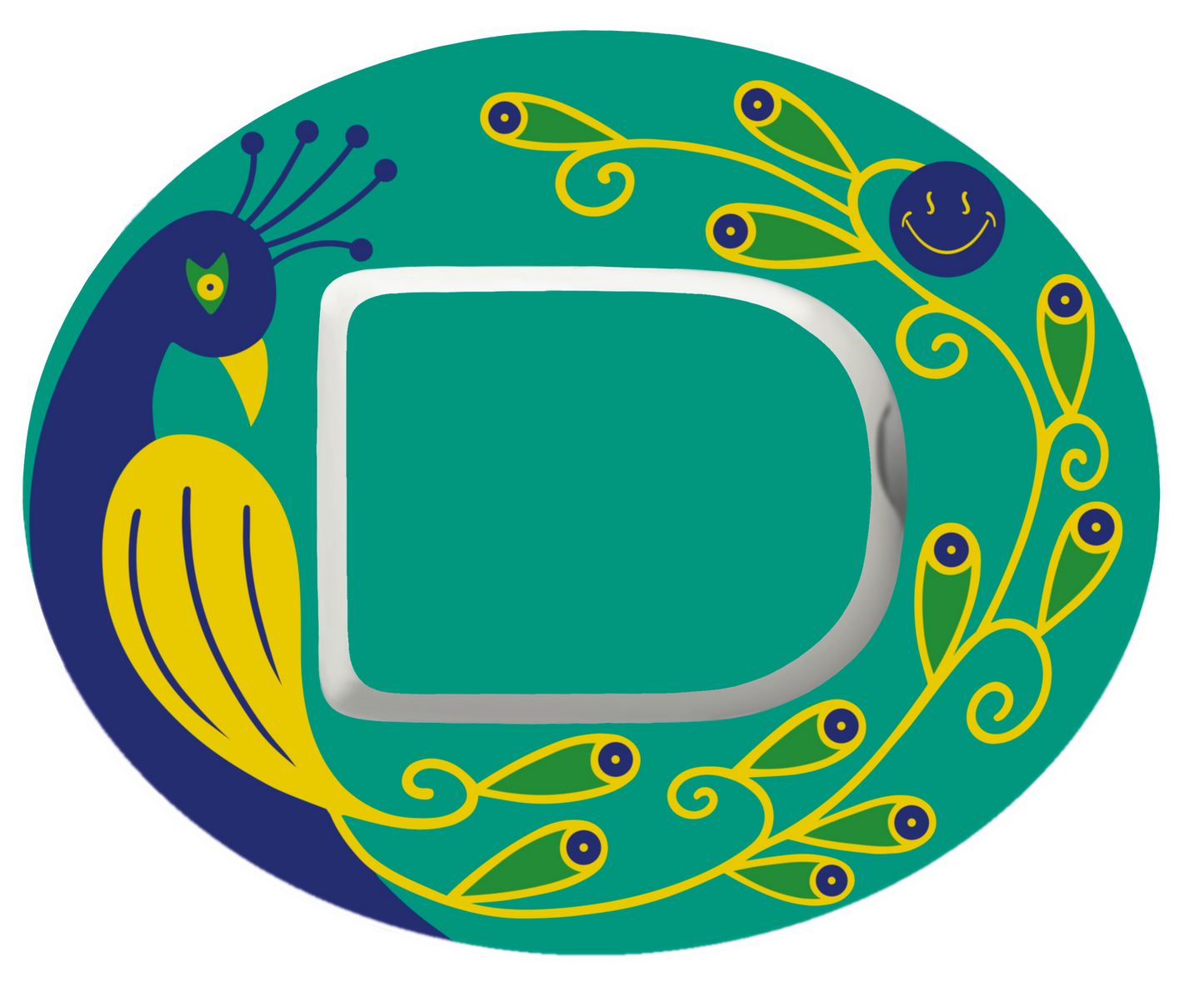 Wild Peacock Patches